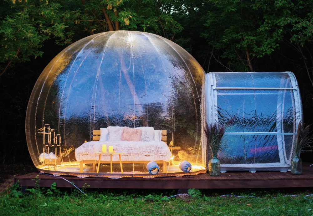 big bubble tent